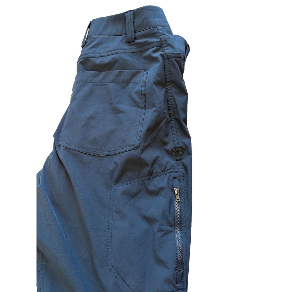 Under Armour Pants Mens 40x30 Black Chino Golf Lightweight Performance Outdoor - Picture 8 of 8